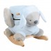 Nattou sam le mouton à bascule bébé  bleu ciel/gris Nattou    000050